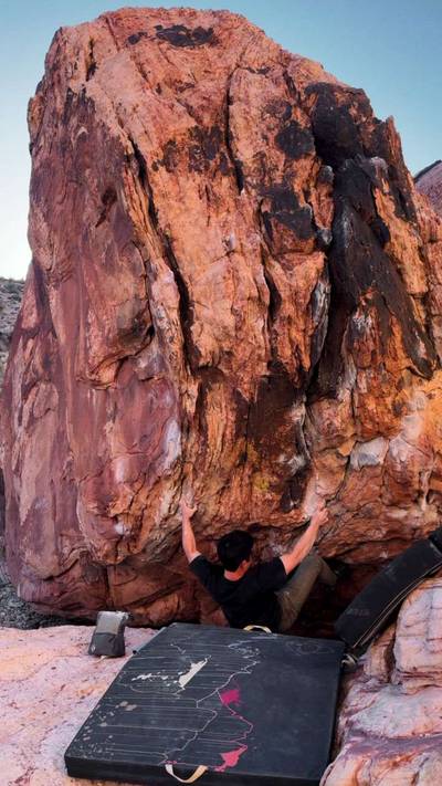 Error Correction v8, Red Rock - Beta Video from rickyslclimbs