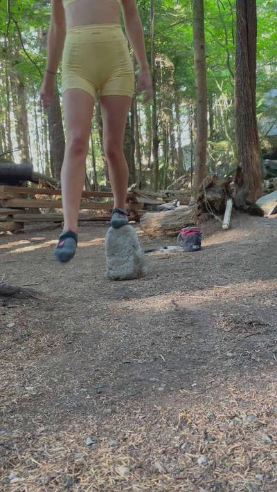 Portable (Mantel) v1, Squamish - Beta Video from JennyRobbins
