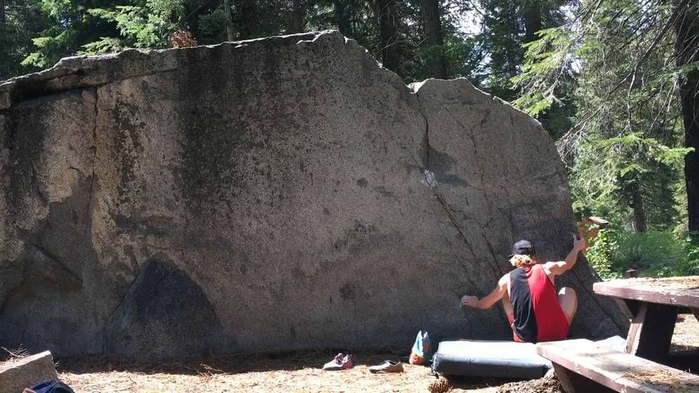 Campsite #9 Arete v0, Mineral King - Beta Video from Vasko6d