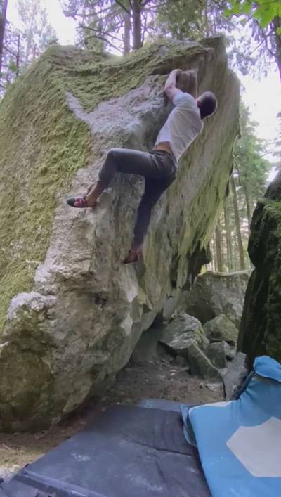 Sheriff's Badge Arête v8, Squamish - Beta Video from Kaskerkid