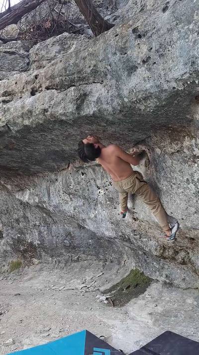 The Reach Problem v4, Rogers Park - Beta Video from TheJollyClimber