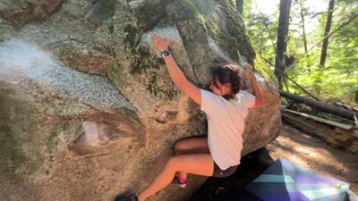 University Crawl v7, Squamish - Beta Video from rachelc