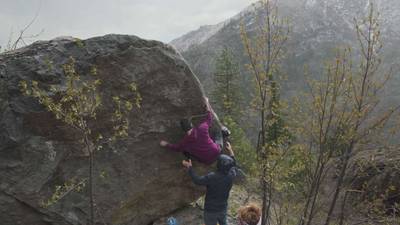 The Airfield Arete v7, Leavenworth - Beta Video from Climber_joe
