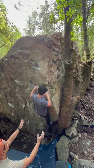 Bootjack Arete v2, Mt. Tamalpais - Beta Video from Honming
