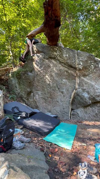 Nice Ledge v0, Northwest Branch - Beta Video from cstepchuk
