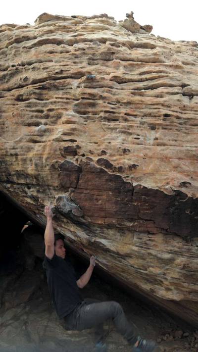 Jerry v6, Red Rock - Beta Video from rickyslclimbs