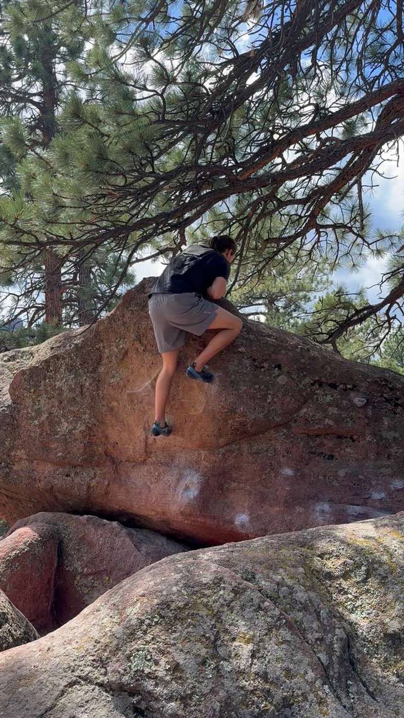 North Face (Road Sign) vB, Flagstaff Mountain, CO - Beta Video from Chris_Ol