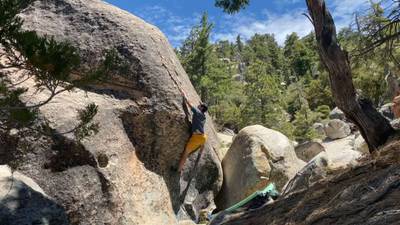 Captain's Arete v2, Black Mountain - Beta Video from breakingbeta