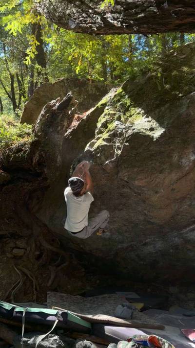 Crumble Mumble v6, Mt. Tamalpais - Beta Video from chalkeye