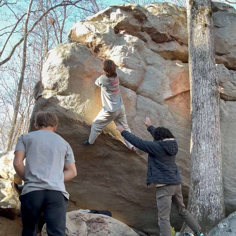 Disparate Impact v10, Stone Fort - Beta Video from ActiveClimber