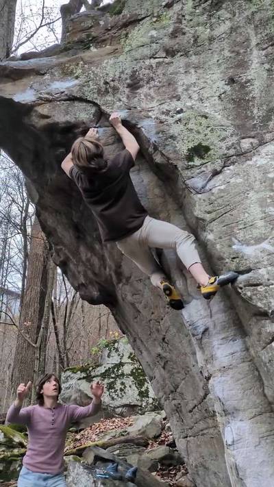 The White v7, New River Gorge - Beta Video from Speer