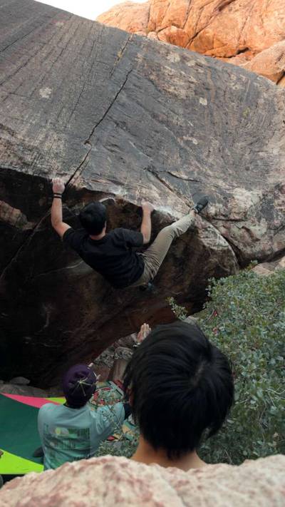 Hydropower Stand v5, Red Rock - Beta Video from rickyslclimbs