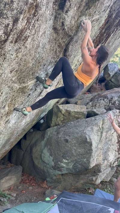 The Squamish Problem v5, Leavenworth - Beta Video from lauramarie43