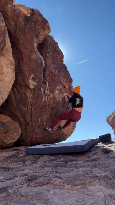 Woman of Leisure v1, Hueco Tanks - Beta Video from mountainmarie