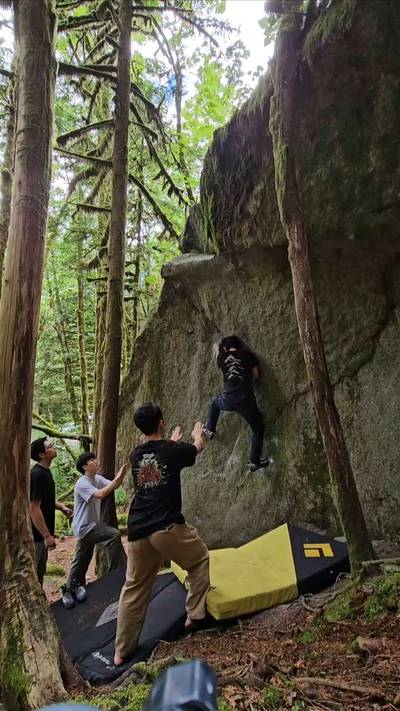 Tyler's Dihedral v3, Squamish - Beta Video from Liam.grip.holds