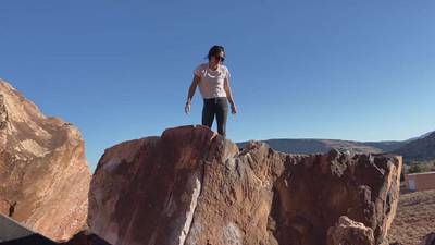 Pink Voltage v4, Red Rock - Beta Video from LittleBetaBird
