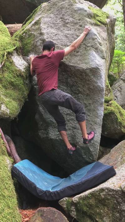 Trap Door v4, Squamish - Beta Video from atopesanti