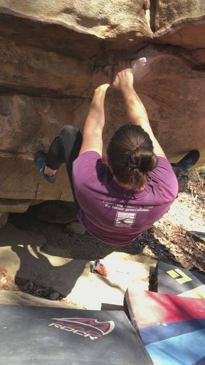 Raccoon Eyes v4, Hospital Boulders - Beta Video from Spicy
