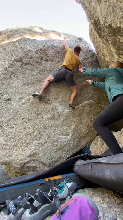 Will's Face v6, Little Cottonwood Canyon - Beta Video from bolts.and.holds
