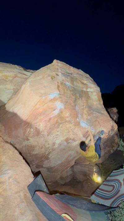 Lime in the Sand v7, Red Rock - Beta Video from sam.meow