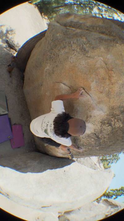OK Problem v4, Black Mountain - Beta Video from kris.kaekul