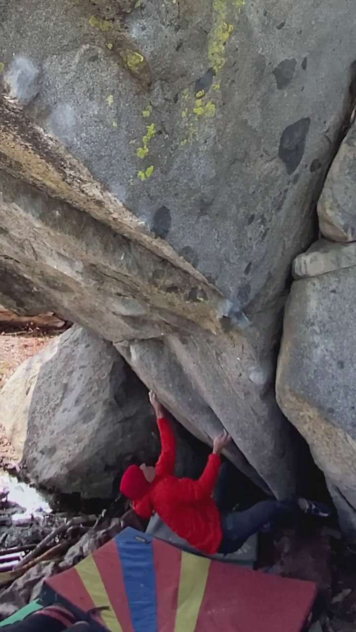 The Outer Limits v15 Boreal, Lake Tahoe Bouldering Watch Beta Videos