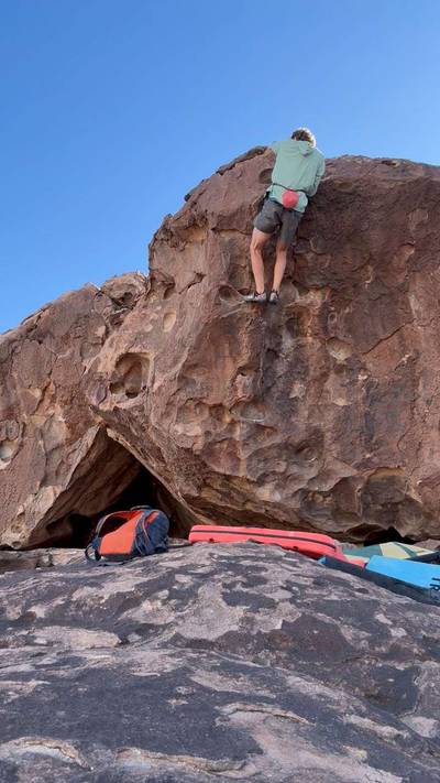 "Art" as in Not Rock Art v0, Hueco Tanks - Beta Video from SomalianBear
