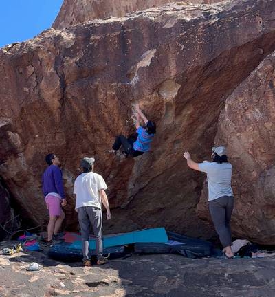 New Religion v7, Hueco Tanks - Beta Video from sophiavaidya