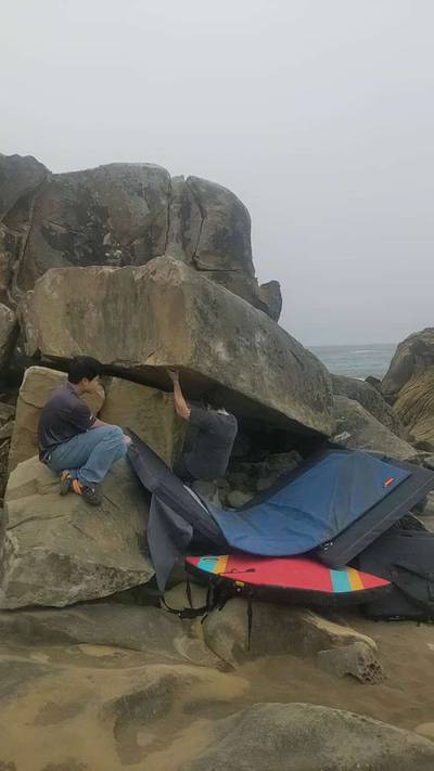 The Refrigerator v5, Salt Point - Beta Video from rock.climber