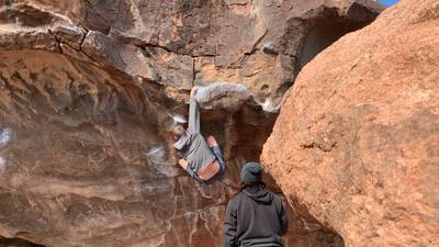 Bloody Flapper v4, Hueco Tanks - Beta Video from BenPingilley