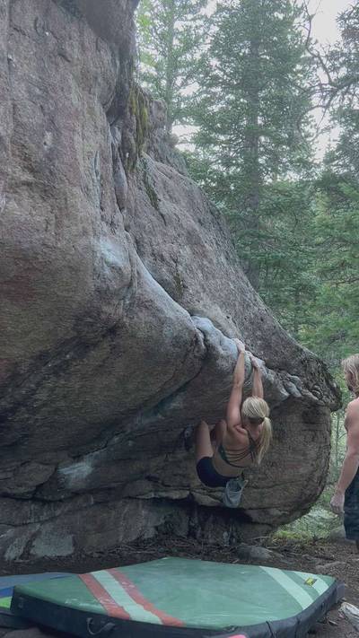 Man Eater v8, Rocky Mountain National Park - Beta Video from hoperose
