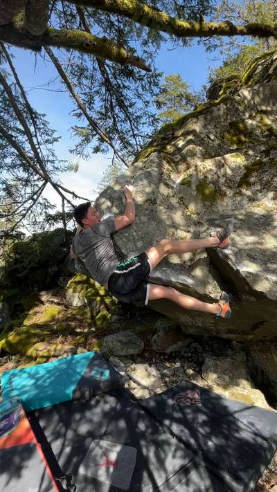 Flapping Heads v5, Squamish - Beta Video from mattfischerclimbs