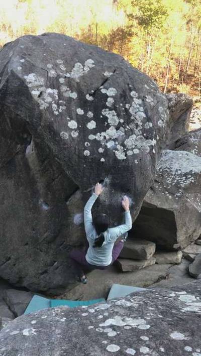Breast Arete v5, New River Gorge - Beta Video from jaylin