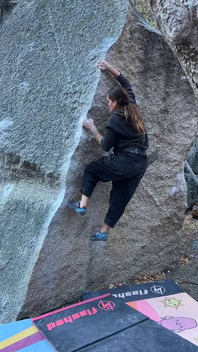 Fat Albert Gang Sit v4, Little Cottonwood Canyon - Beta Video from CathyG