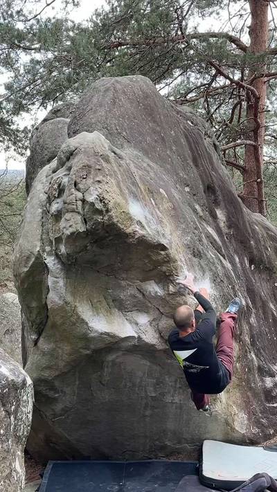 La Proue de la Passion v3, Fontainebleau - Beta Video from MarioTheClimber
