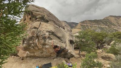 North Arête v6, Joe's Valley - Beta Video from ahleeneh