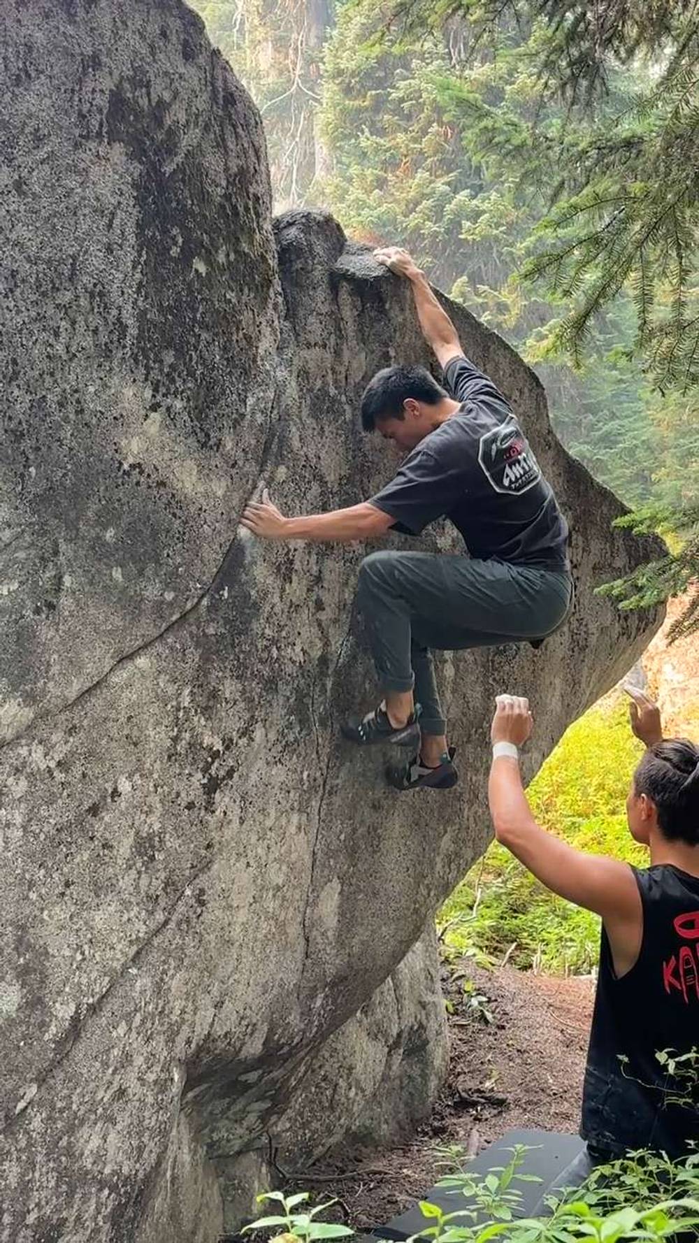 Casey's Crack v2, Stevens Pass - Beta Video from xfzhu
