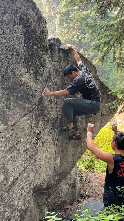 Casey's Crack v2, Stevens Pass - Beta Video from xfzhu