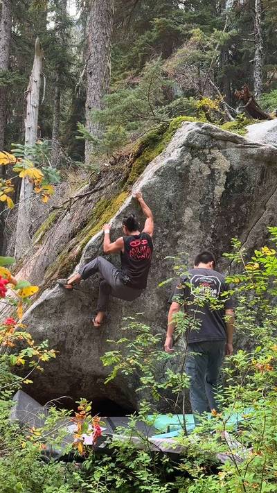 Hairy Arete v2, Stevens Pass - Beta Video from Wilsonzhanggg