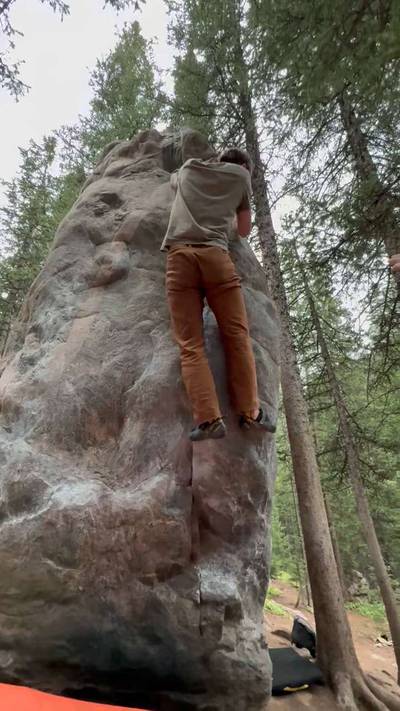 Warm Up Arete v3, Guanella Pass - Beta Video from sorry_ari