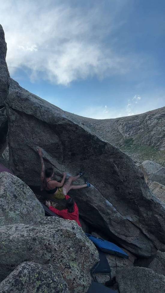 Fer Columbine v6, Lincoln Lake - Beta Video from CathyG