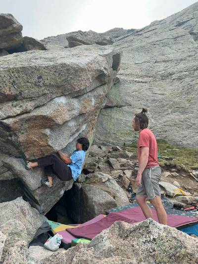 8=D High Start v8, Lincoln Lake - Beta Video from ian.climbs
