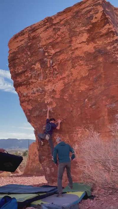 Perfect Poser v1, Red Rock - Beta Video from kaseyclimbe
