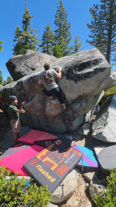 Gunks Center v3, Lake Tahoe - Beta Video from TinyDynos