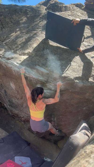 The Hole v6, Leavenworth - Beta Video from lauramarie43