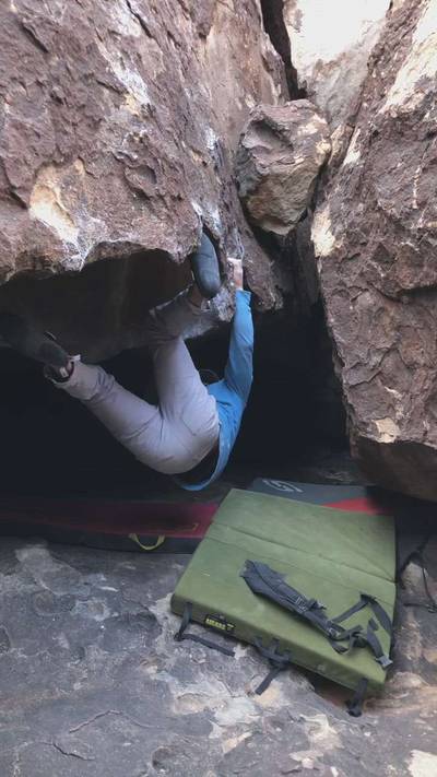 Stegosaur v7, Hueco Tanks - Beta Video from marky.mark