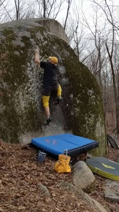 Poplar Slab v2, Boat Rock - Beta Video from NickMiller