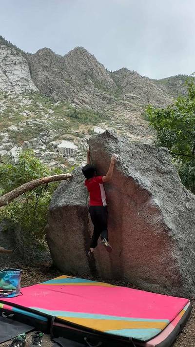 Shorty v1, Little Cottonwood Canyon - Beta Video from RyoClimber