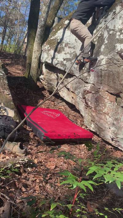 Gary Sperry v1, Hospital Boulders - Beta Video from OldManRamsey