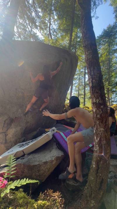 Helping Hands v4, Squamish - Beta Video from CarrieCooperDPT
